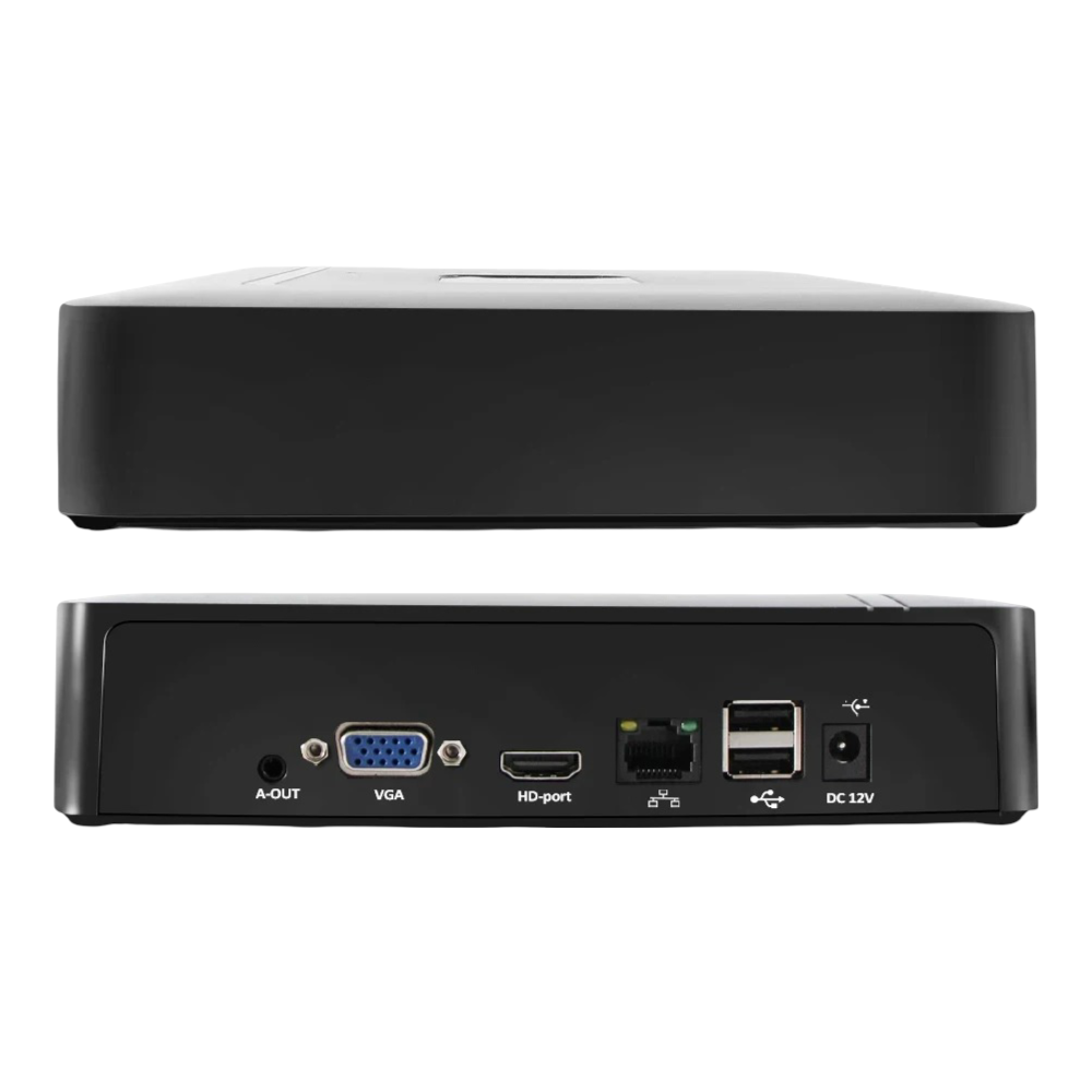 1080P 16CH Network Video Recorder with Motion Alerts and Cloud Support