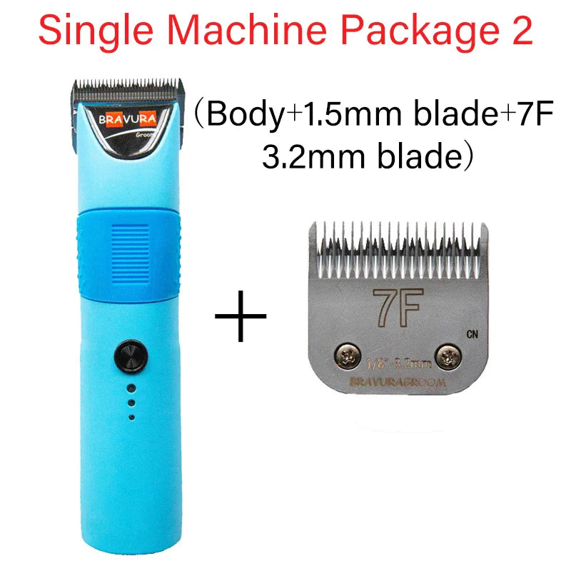 High-Power Pet Grooming Clippers with Adjustable Speed Settings Package 2