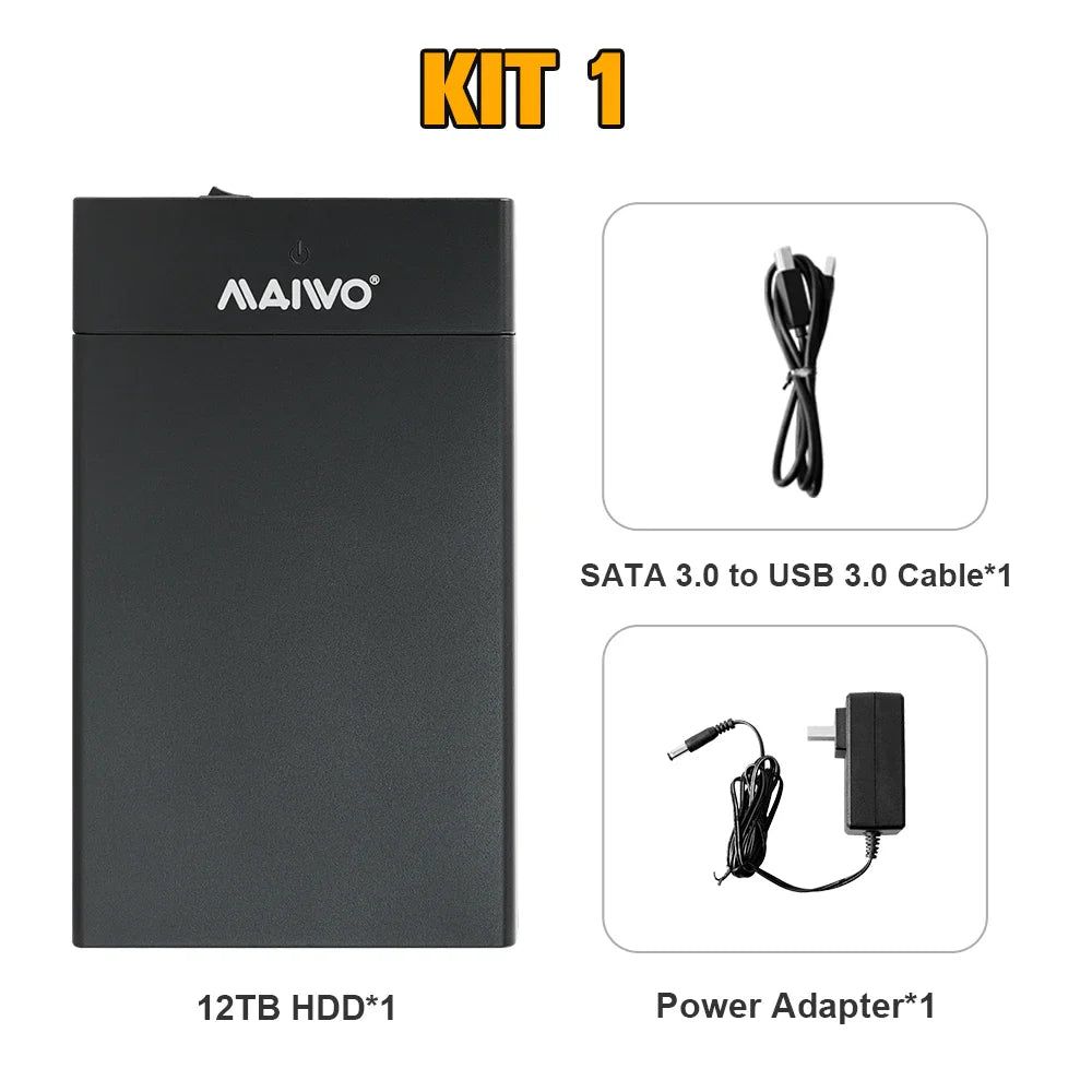 12TB Retro Game Console HDD with 390+ AAA Titles