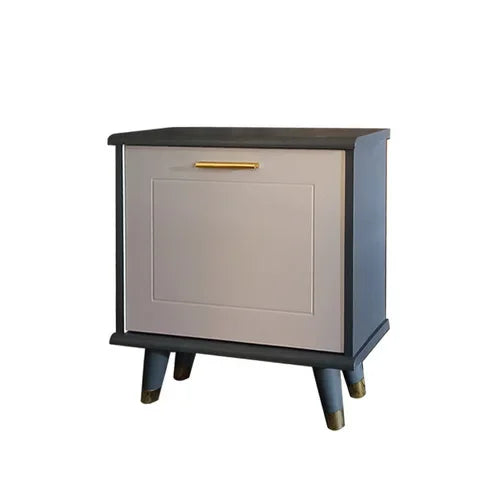 Designer Shoe Storage Cabinet Compact Modern Shelf with 1 Drawer for Home Organization