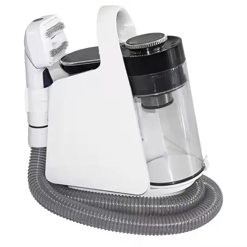 Low Noise Pet Vacuum Grooming Kit for Cats & Dogs
