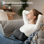 Portable Shiatsu Neck & Shoulder Massager with Heat Cordless Relaxation for Home, Office & Car