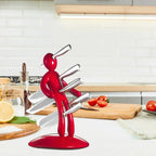 Knife Holder Rack – Unique Kitchen Cutlery Stand for 5 Knives