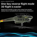 Brushless Yellow RTF RC Helicopter with 6-Axis Gyro & 200m Range Indoor/Outdoor Stunt Ready