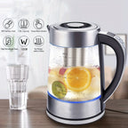 1.8L Electric Kettle with 12 Temps and 24H Keep Warm