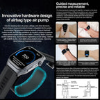 Smart Health Watch with Blood Pressure and Glucose Monitor