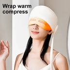 Graphene Heated Head & Eye Massager with Adjustable Heat