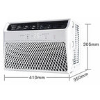 Window Air Conditioner 1500W with Heating, Dehumidifier & Smart Inverter Technology