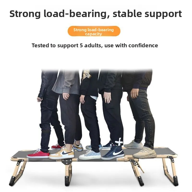Portable Foldable Sleeping Mat Lightweight Travel Bed for Office, Camping & Outdoor Use