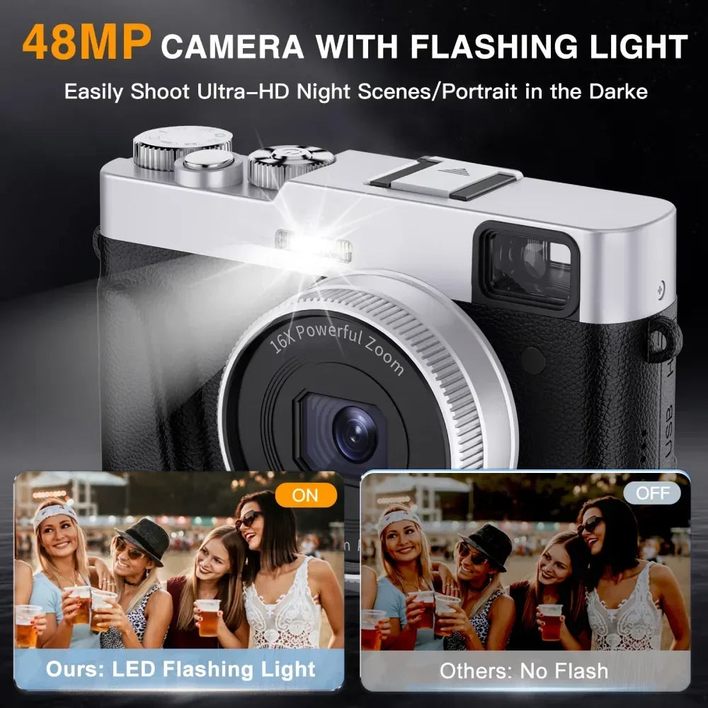 Portable 4K Camera for YouTube and Travel Video