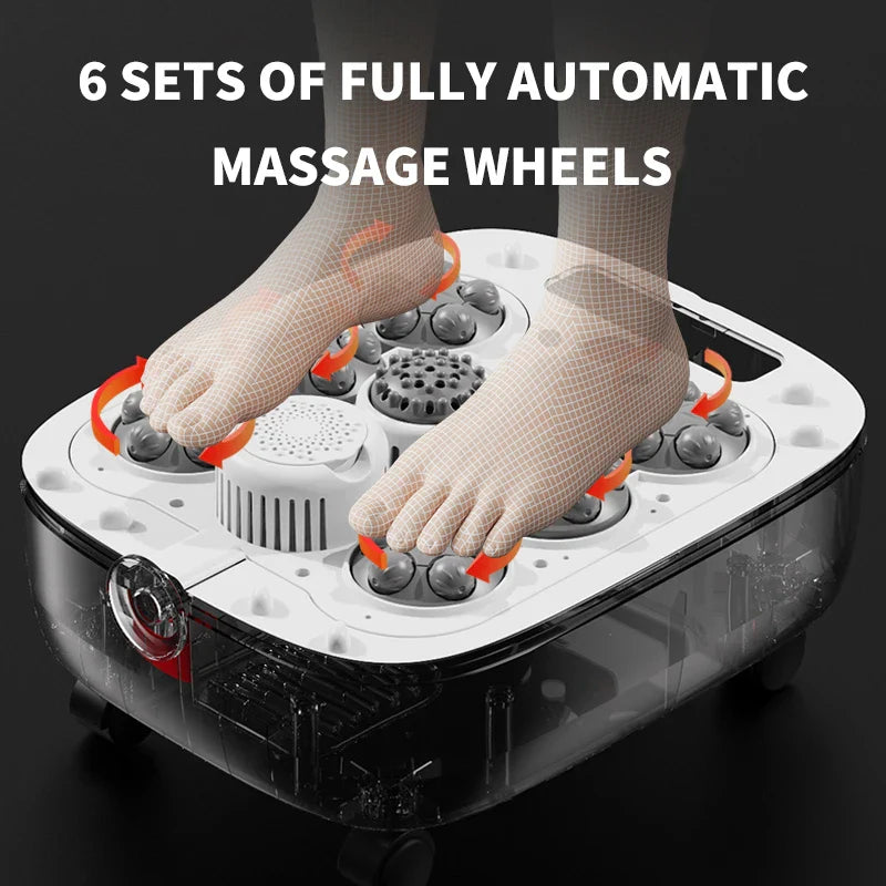 Foldable P30 Foot Bath Massager with Heat and Relaxing Vibration