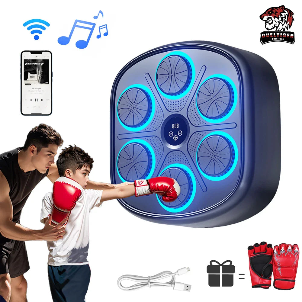 Electronic Music Punching Pad for Fitness and Cardio