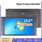 17-Inch Resistive Touch Monitor – Industrial Display with USB & HDMI Inputs
