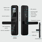 Electronic Smart Door Lock with Biometric, Camera, and App Control
