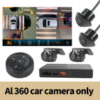 10.36” 4K RV Backup Camera System with 4 AHD Cameras