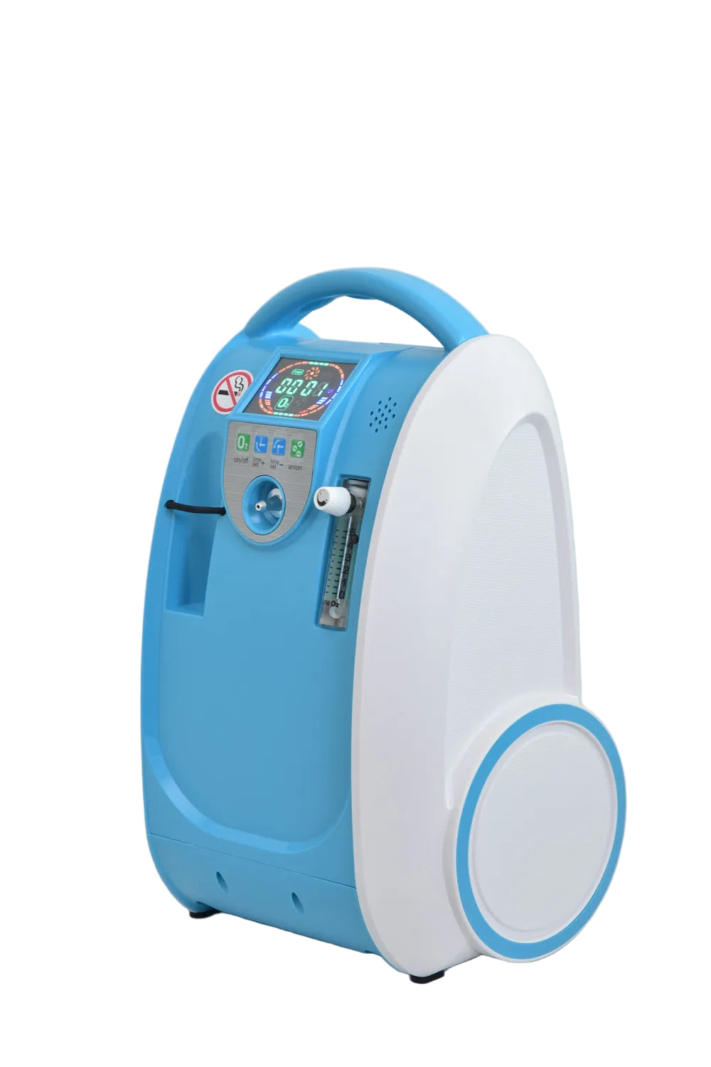 Portable Rechargeable Oxygen Concentrator 5L Quiet, Continuous Flow for Home, Car & Travel