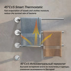 Waterproof Electric Towel Dryer for Bathroom Use