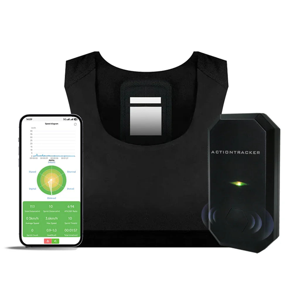 Outdoor GPS Tracker Vest for Soccer Performance Analysis