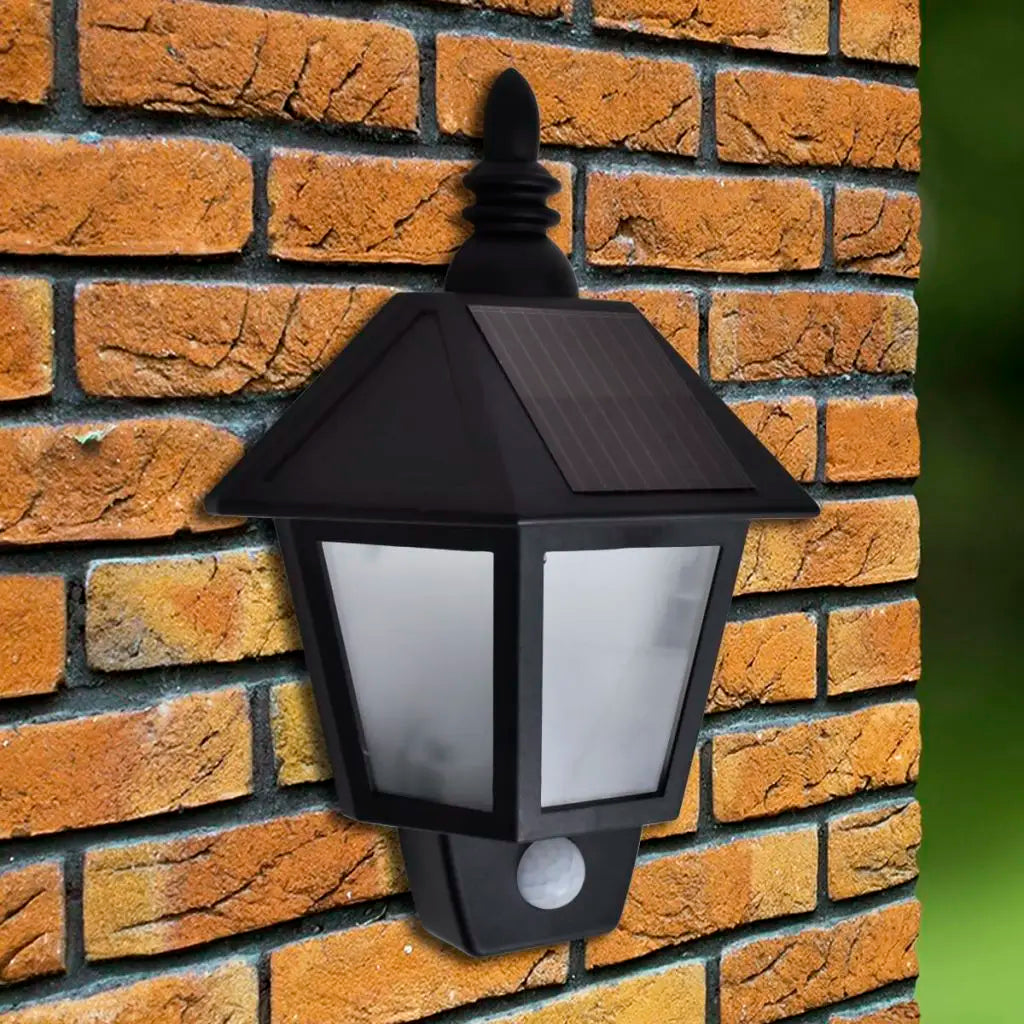 2-Pack Solar Motion Sensor Wall Lights – Waterproof, Rechargeable, Easy Install