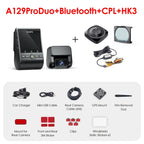 Ultra HD Dual Channel Dash Cam with Parking Mode