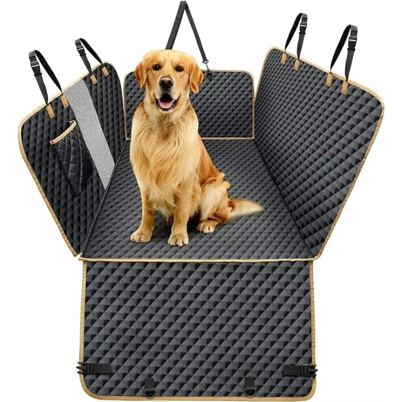 Heavy-Duty Oxford Pet Travel Mat for Dogs & Cats – Waterproof & Washable