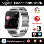 1.72" AMOLED Smartwatch with ECG and Blood Sugar Monitor