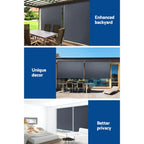 2.4x2.5m Outdoor Roll Down Blackout Awning Shade