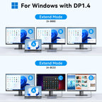15-in-1 USB-C Docking Station with 8K HDMI & DP