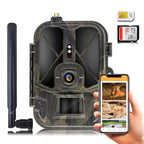 Outdoor Hunting Camera with Live App View, 36MP, 4K Video and 25m Night Vision