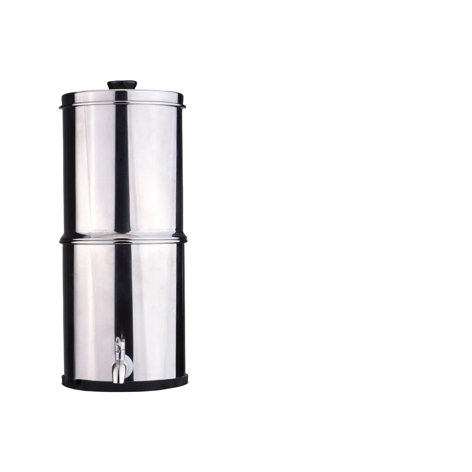Portable 1 Gallon Stainless Steel Water Purifier for Home, Camping & Emergency Use