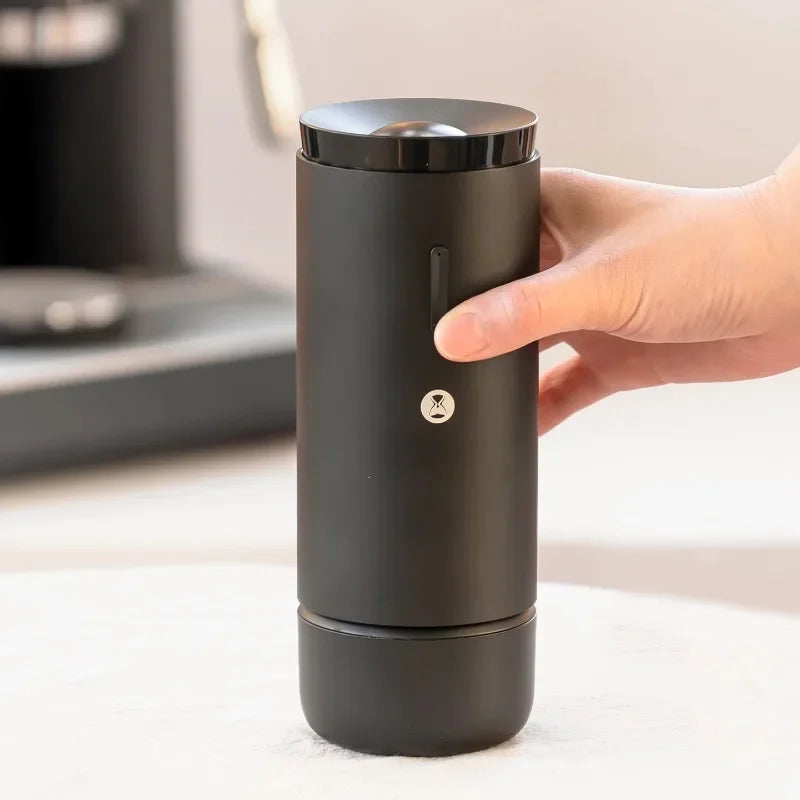 Automatic Hand-Brew Coffee Bean Grinder, Compact Home Use Electric Grinder