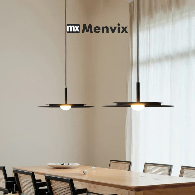 Designer Red Hanging LED Pendant Light for Dining Room