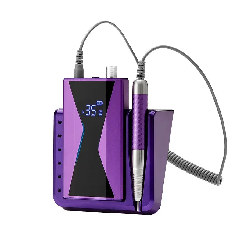 Rechargeable Nail Grinder with Storage and Accessories