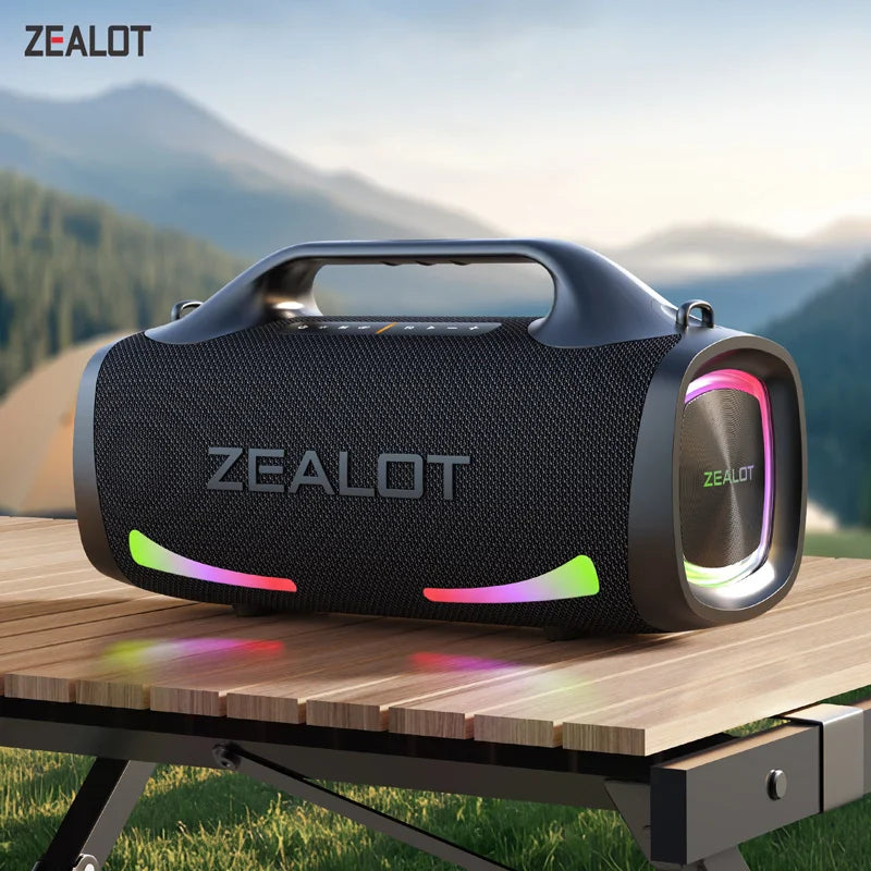 Wireless Outdoor Speaker with 100W Sound and Dual Pairing