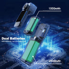 Pocket Action Camera 4K 30FPS, Dual Screen, Black