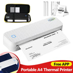 Wireless A4 Thermal Printer for Home, Office & Travel