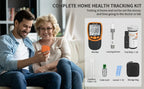 5-in-1 Blood Lipid Test Device – Includes 10 Cholesterol Strips for Rapid Home Monitoring