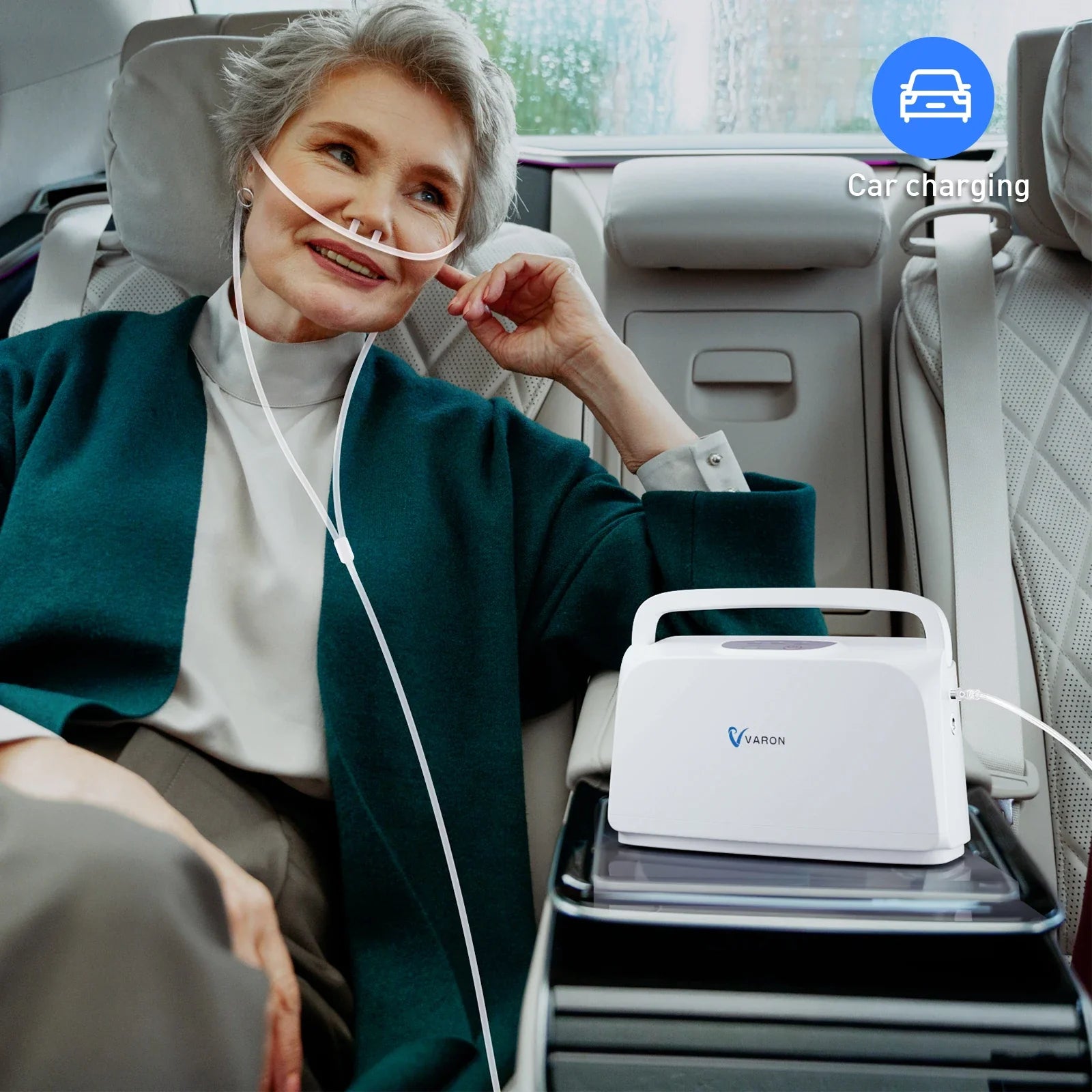 3L Pulse Flow Oxygen Concentrator for Car and Outdoor Use