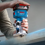 18V Cordless Brushless Wood Router with LED & Depth Control GLF18V-8