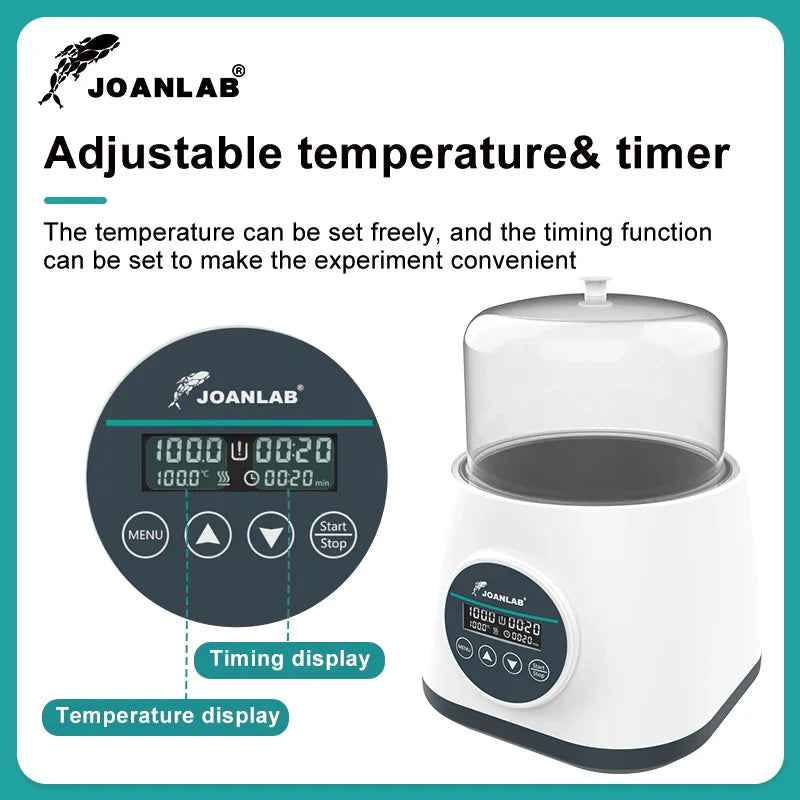 2L Digital Lab Water Bath with Anti-Dry Burn Protection