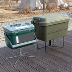 10PCS Heavy Duty Folding Cooler Stand with 60KG Capacity