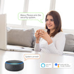 7" Touchscreen Smart Home Alarm with 115dB Siren