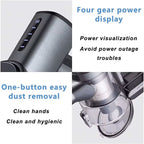 Portable Rechargeable Vacuum 250W for Home and Car Purple