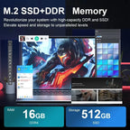 15.6" Windows 11 Pro Laptop with 16GB RAM, 256GB SSD & Full HD IPS Display