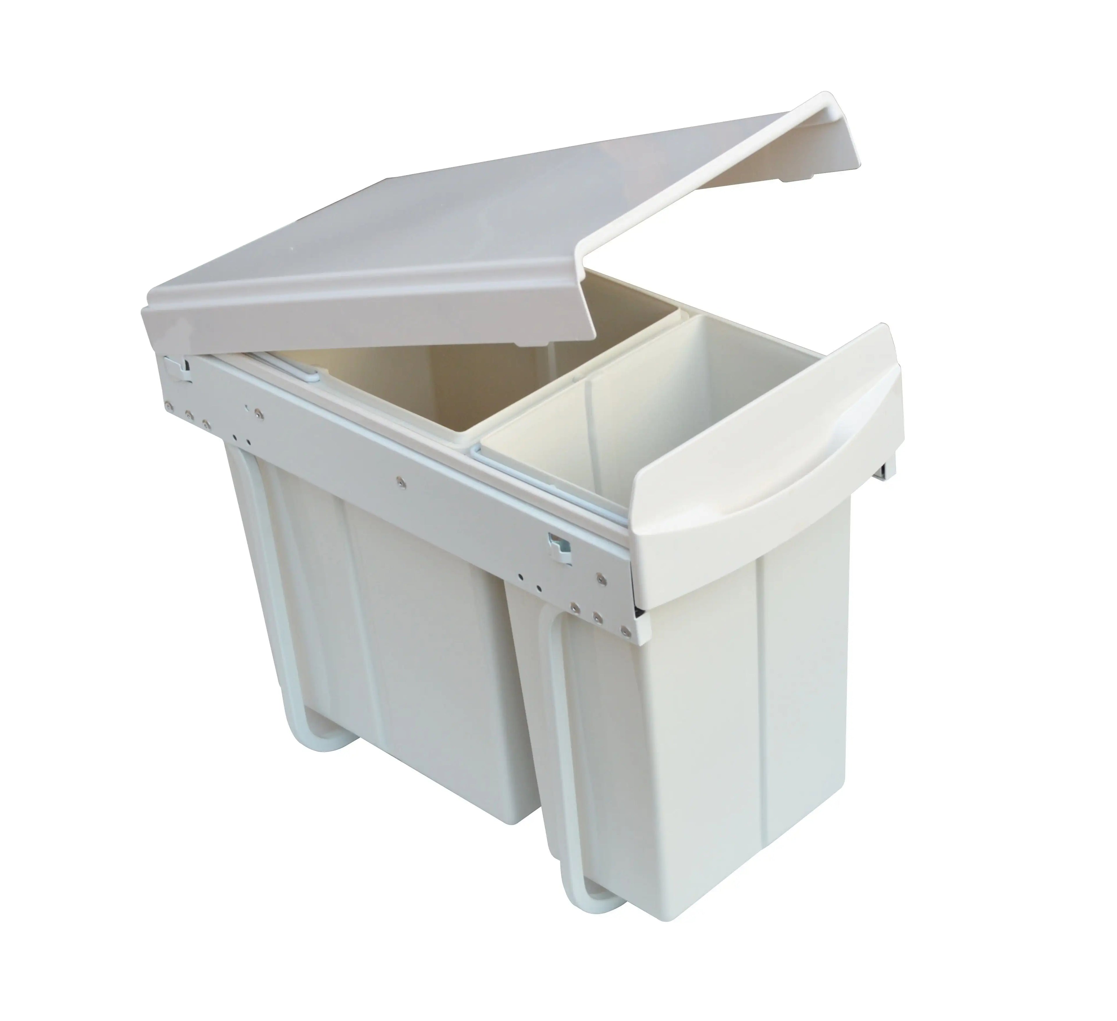 30L Pull-Out Dual Compartment Kitchen Bin – 10L + 20L for 300mm Cabinet