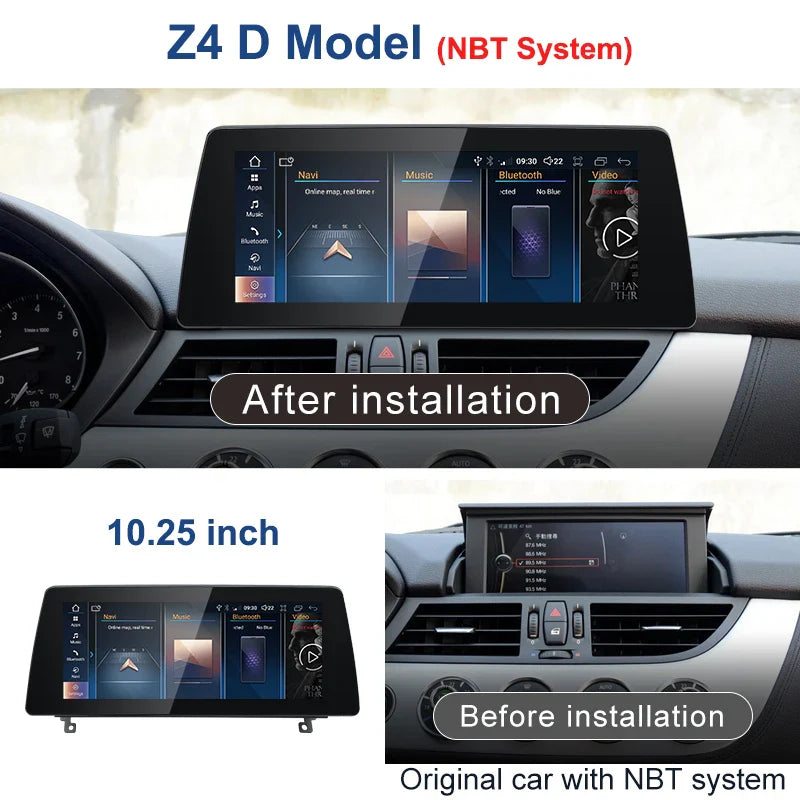 10.25" Android CarPlay Screen for BMW Z4