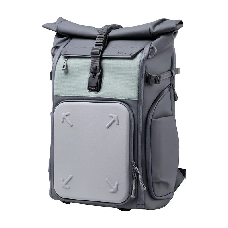 Hard Shell Camera Backpack 23–27L – Outdoor Travel & Hiking