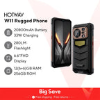 Outdoor Android Phone with 64MP Camera and Flashlight