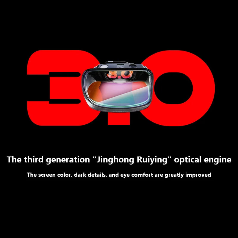 1080p Wearable Screen for Phone and Laptop Viewing