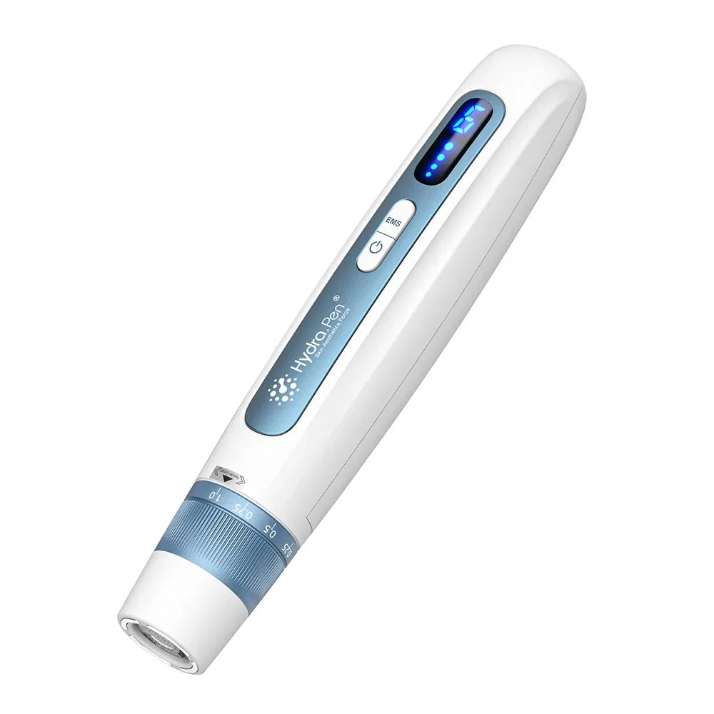 2-in-1 Blue Wireless Micro needling Hydra Pen with EMS